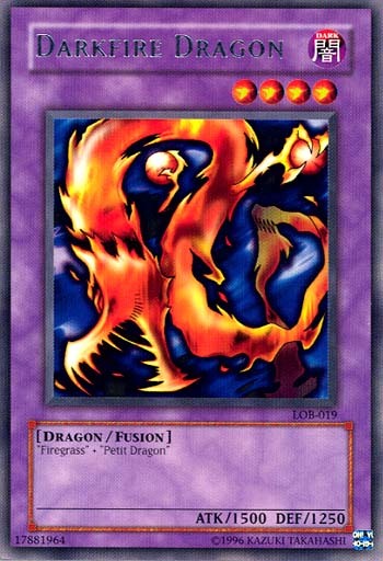 Darkfire Dragon [LOB-019] Rare | Gamers Paradise