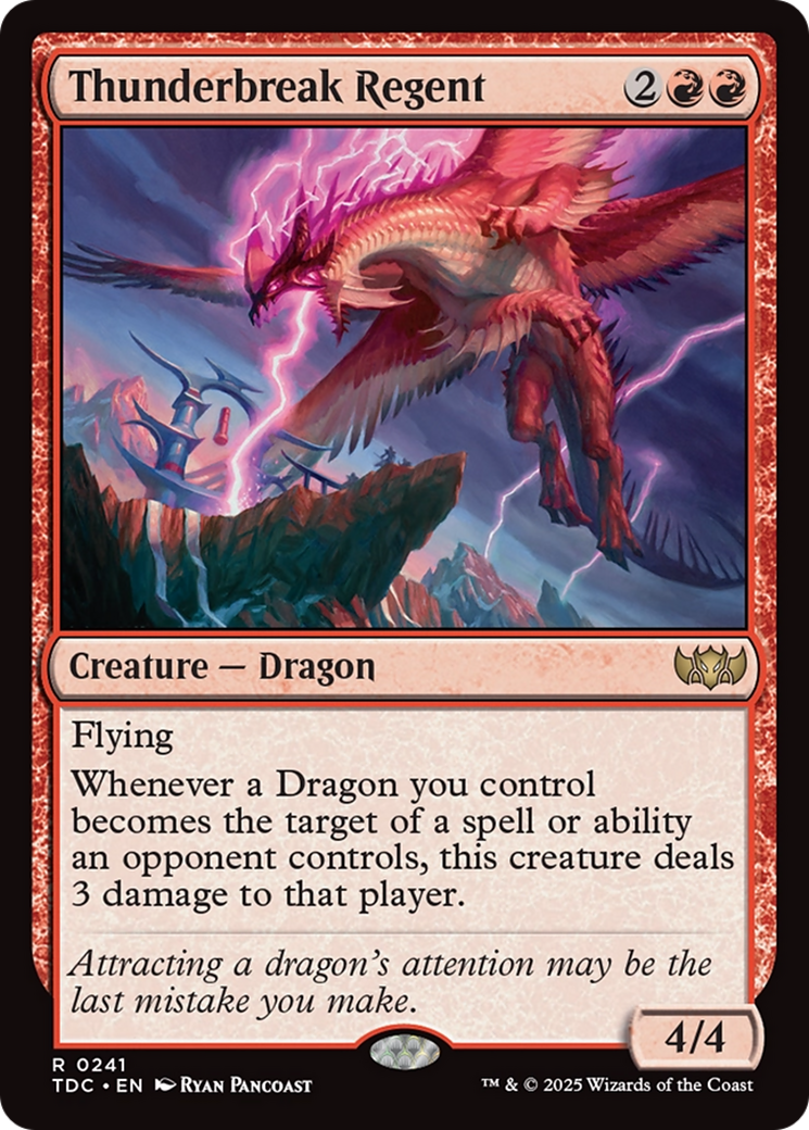 Thunderbreak Regent [Tarkir: Dragonstorm Commander] | Gamers Paradise