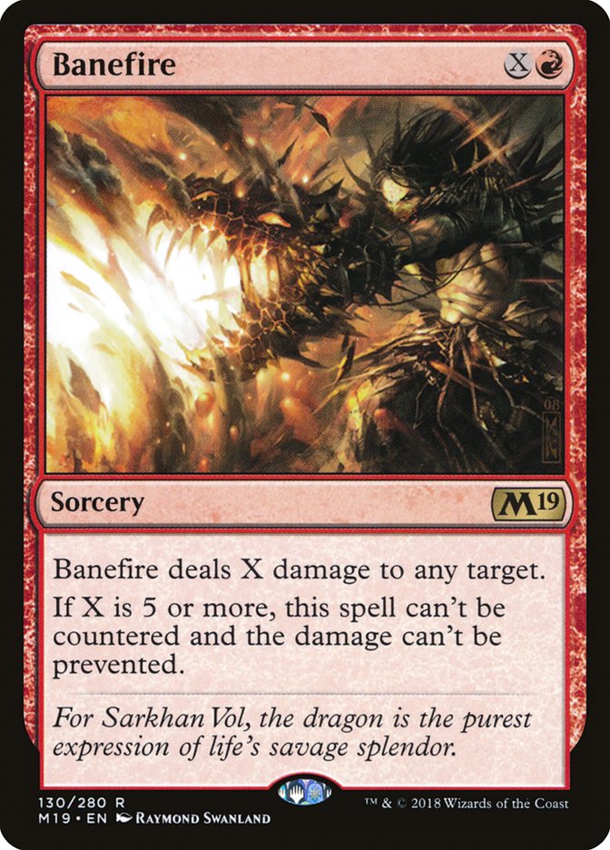 Banefire [Core Set 2019] | Gamers Paradise