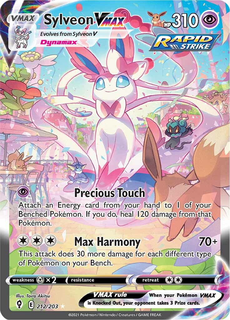 Sylveon VMAX (212/203) [Sword & Shield: Evolving Skies] | Gamers Paradise