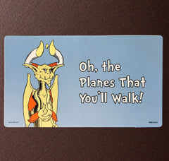 "Oh, the Planes That You'll Walk" Nicky playmat | Gamers Paradise