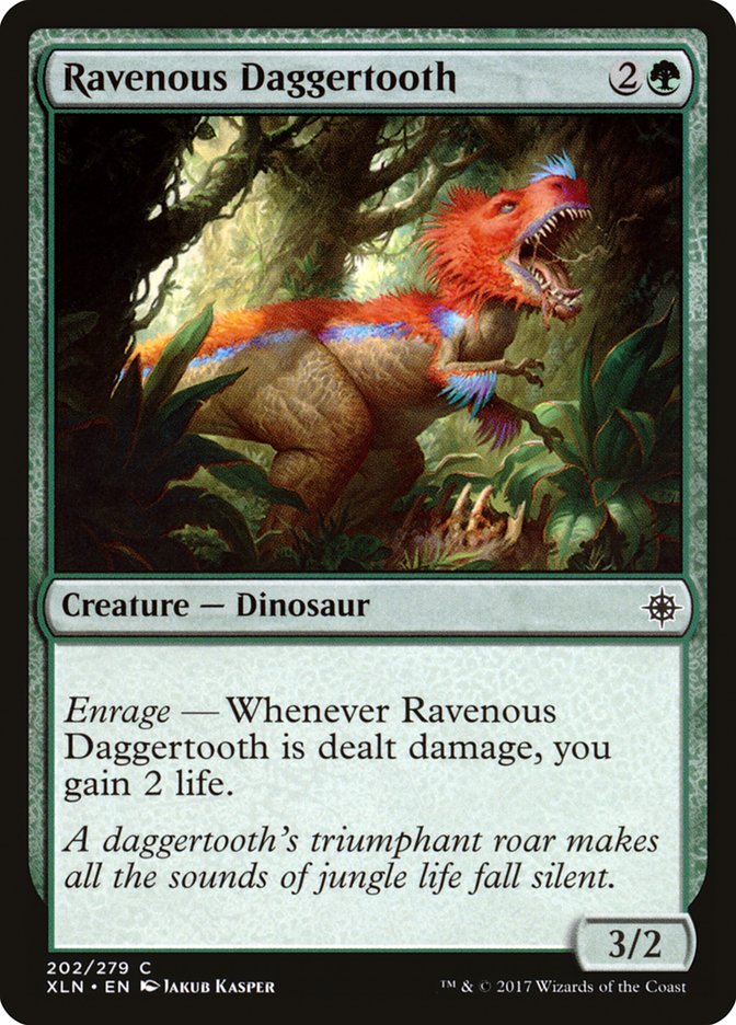 Ravenous Daggertooth [Ixalan] | Gamers Paradise