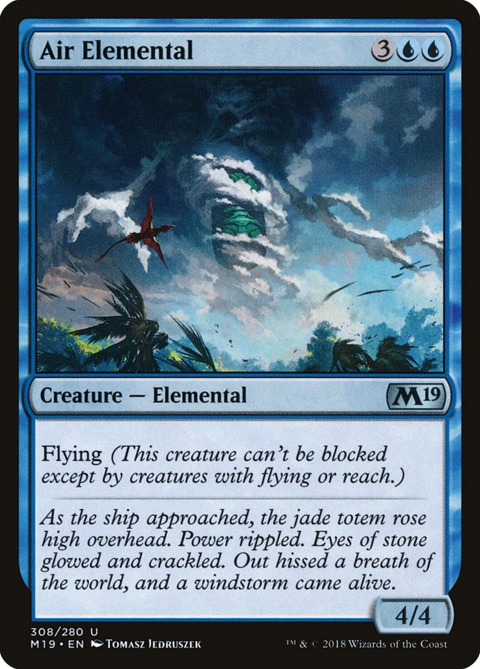 Air Elemental [Core Set 2019] | Gamers Paradise