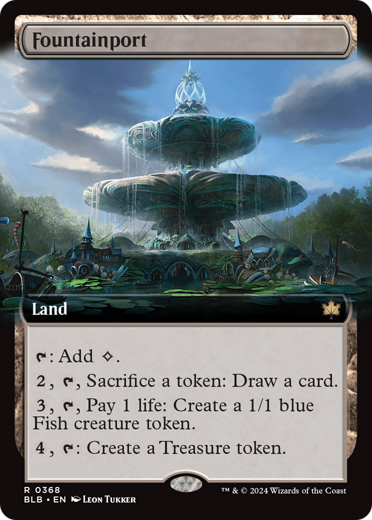 Fountainport (Extended Art) [Bloomburrow] | Gamers Paradise