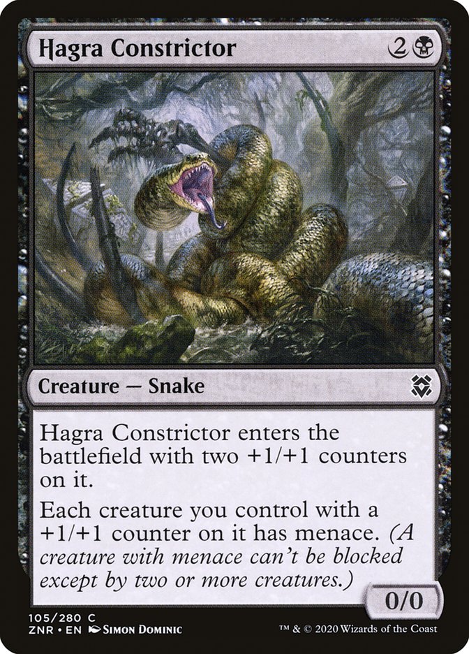 Hagra Constrictor [Zendikar Rising] | Gamers Paradise