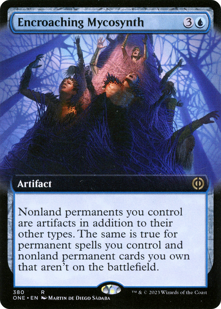 Encroaching Mycosynth (Extended Art) [Phyrexia: All Will Be One] | Gamers Paradise