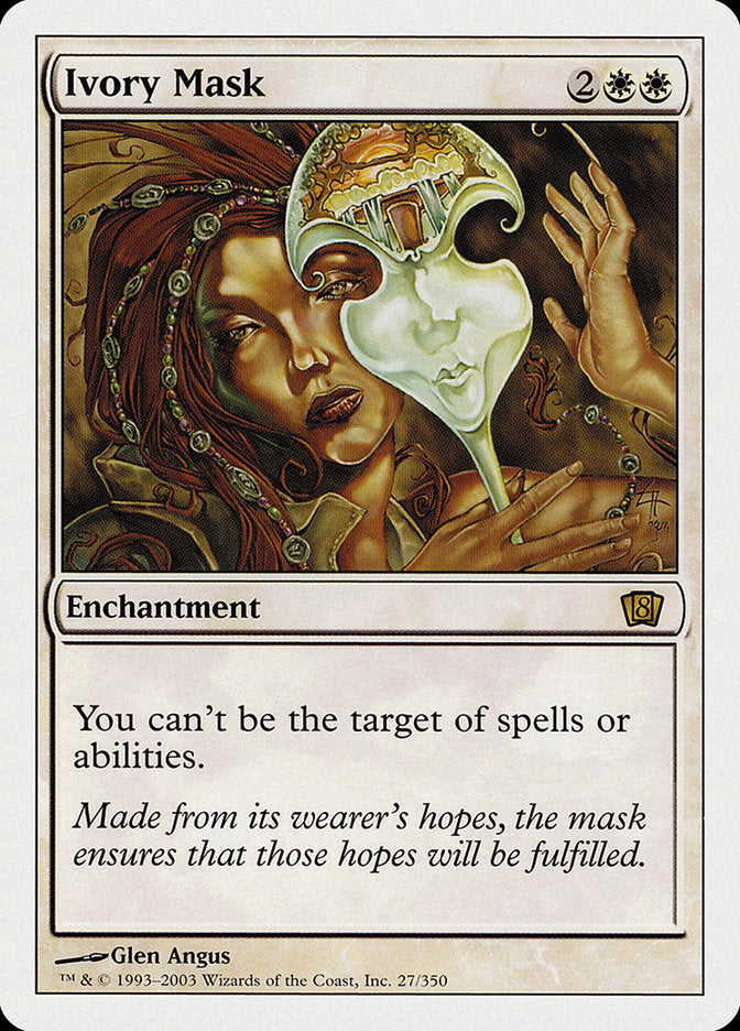 Ivory Mask [Eighth Edition] | Gamers Paradise