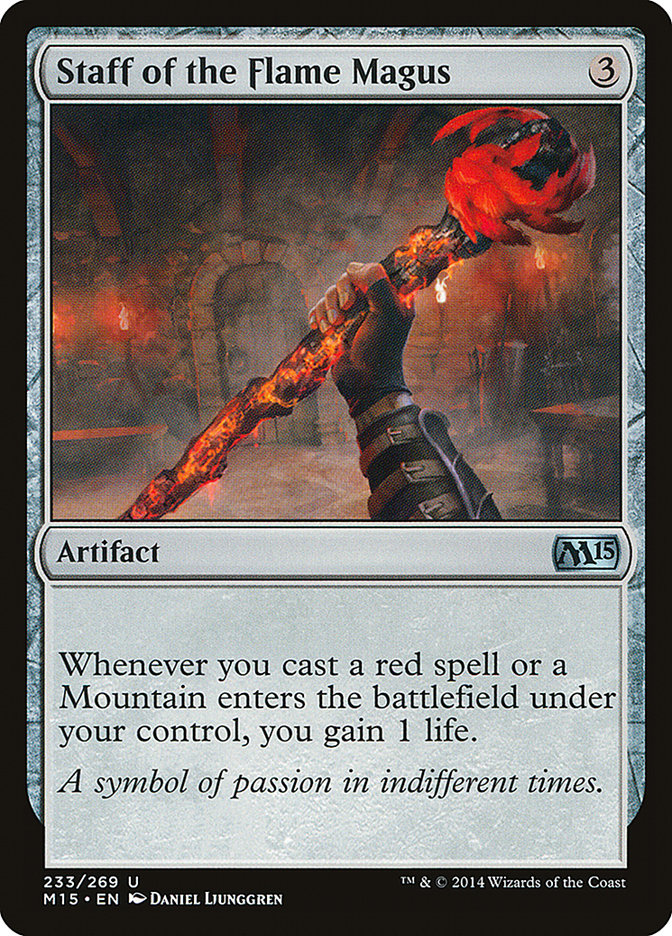Staff of the Flame Magus [Magic 2015] | Gamers Paradise