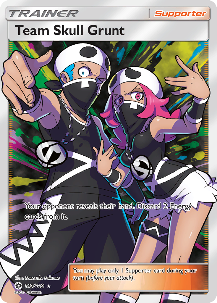 Team Skull Grunt (149/149) [Sun & Moon: Base Set] | Gamers Paradise