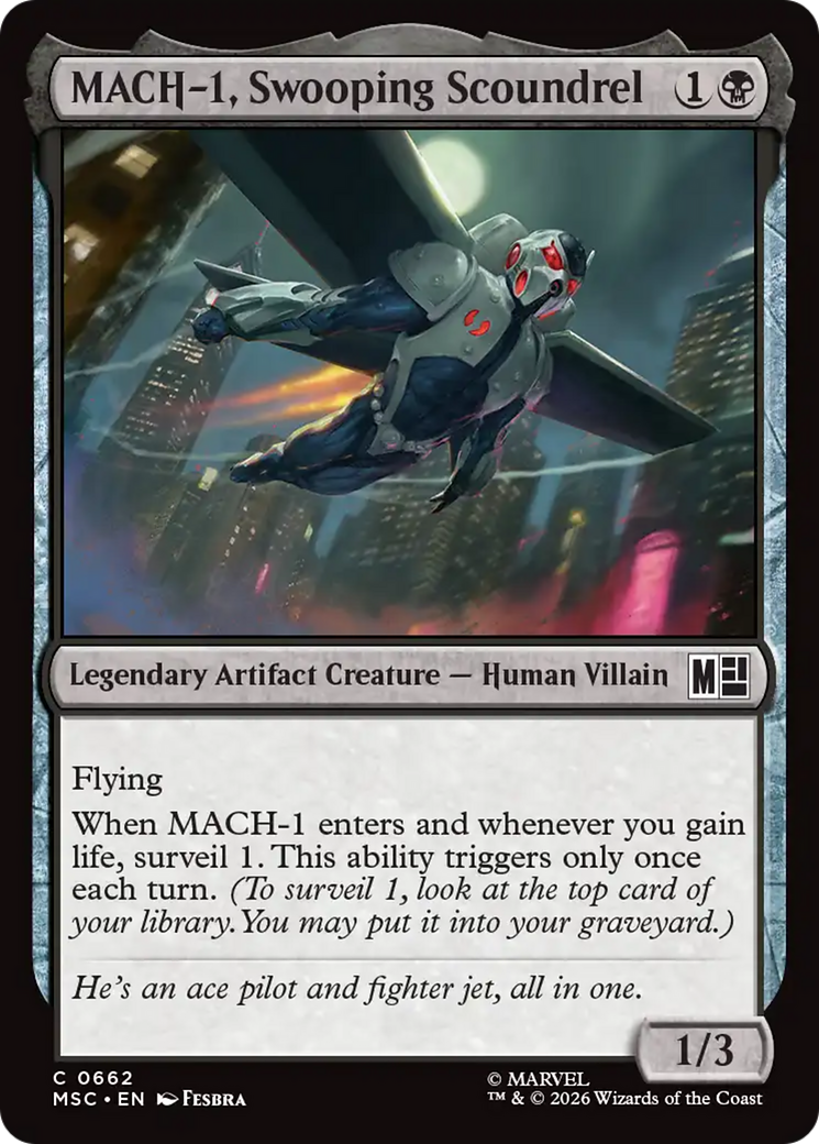 MACH-1, Swooping Scoundrel [Marvel Super Heroes Commander] | Gamers Paradise