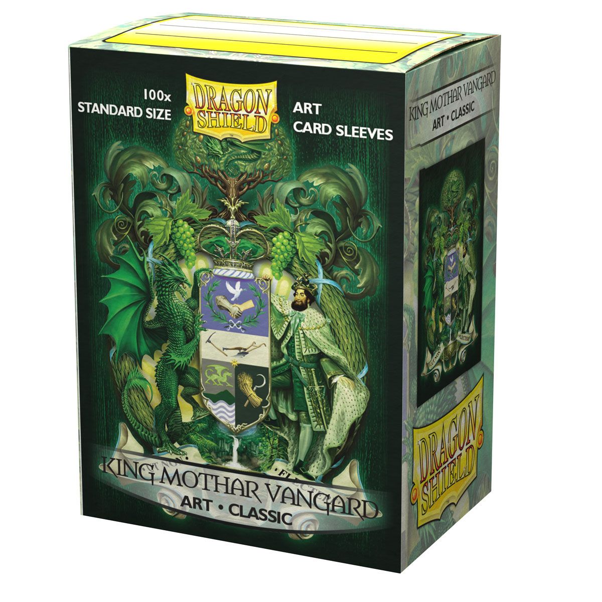 Dragon Shield: Standard 100ct Brushed Art Sleeves - King Mothar Vanguard (Classic) | Gamers Paradise