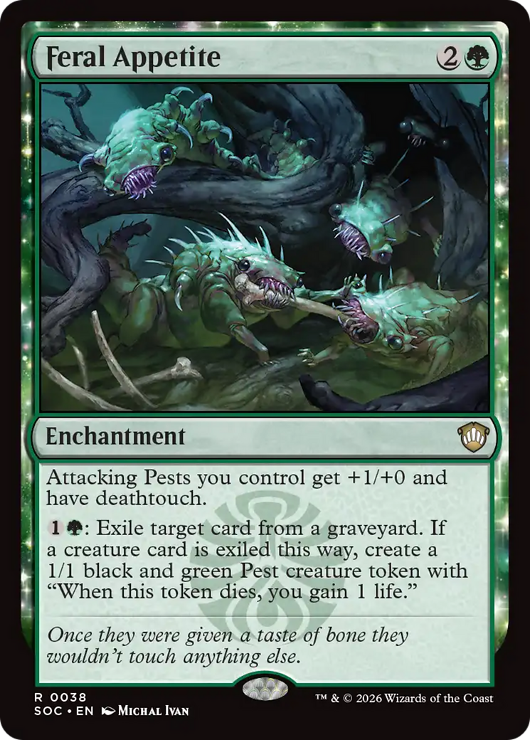 Feral Appetite [Secrets of Strixhaven Commander] | Gamers Paradise