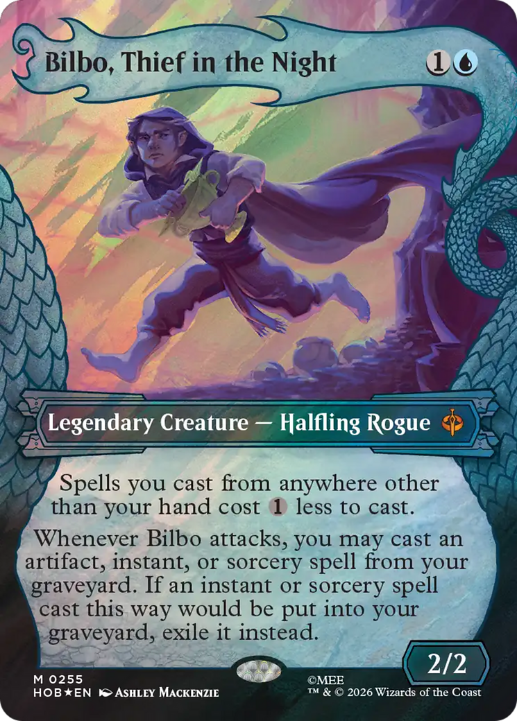 Bilbo, Thief in the Night (Showcase) (Surge Foil) [The Hobbit] | Gamers Paradise