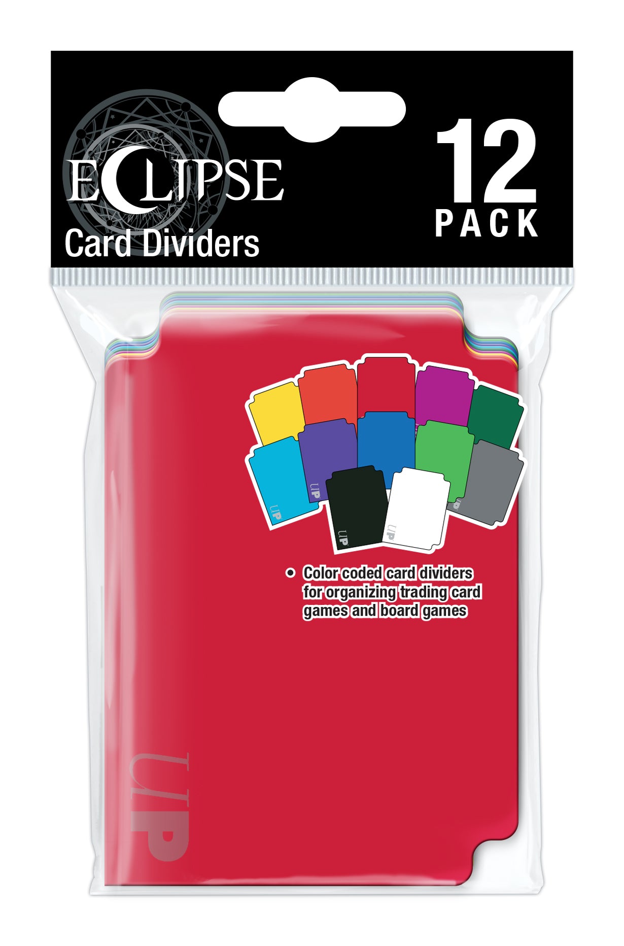 Ultra PRO: Card Dividers Standard - Eclipse (Multi-Colored - 12ct) | Gamers Paradise