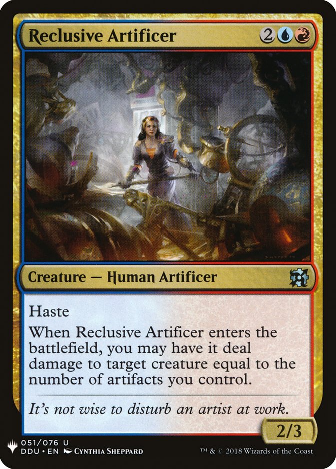 Reclusive Artificer [Mystery Booster] | Gamers Paradise