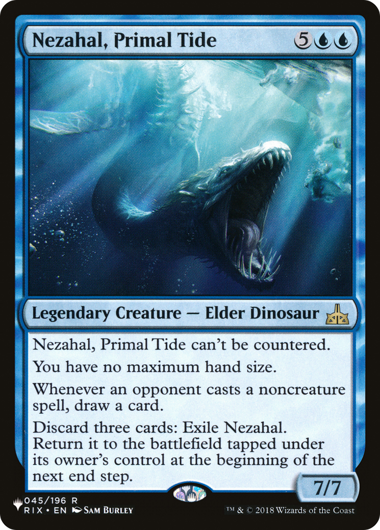 Nezahal, Primal Tide [The List] | Gamers Paradise