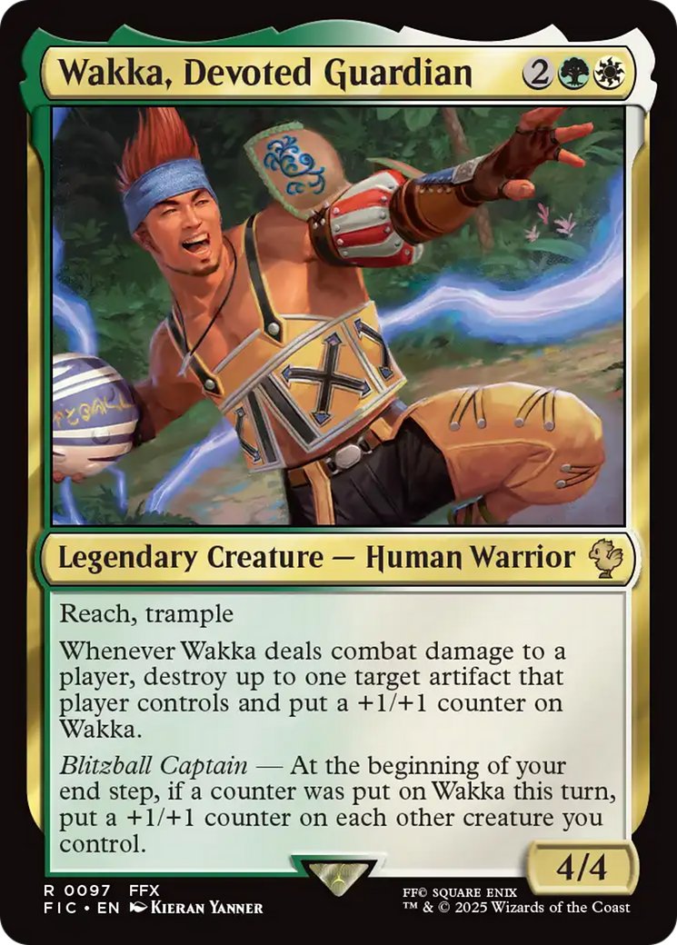 Wakka, Devoted Guardian [FINAL FANTASY Commander] | Gamers Paradise