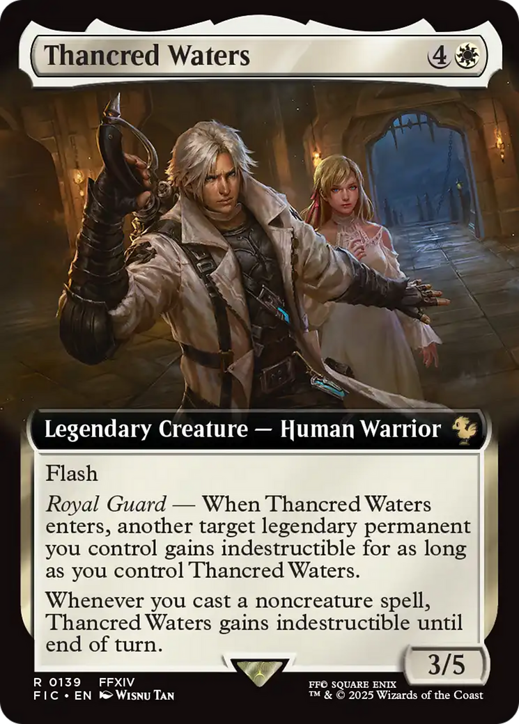 Thancred Waters (Extended Art) [FINAL FANTASY Commander] | Gamers Paradise