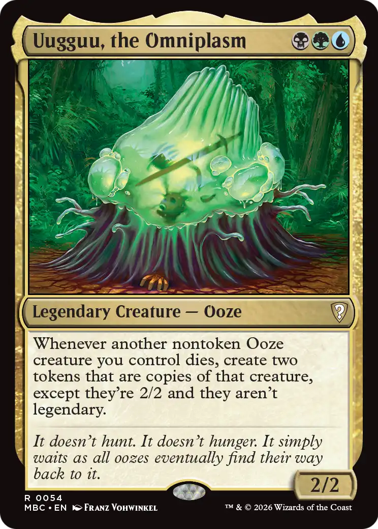 Uugguu, the Omniplasm [Mystery Booster: Commander Edition] | Gamers Paradise