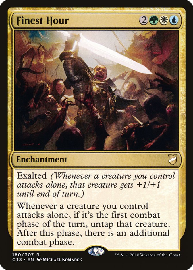 Finest Hour [Commander 2018] | Gamers Paradise