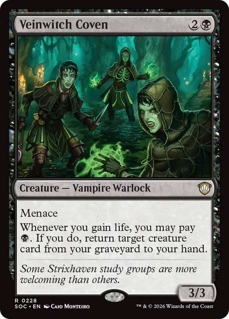 Veinwitch Coven [Secrets of Strixhaven Commander] | Gamers Paradise