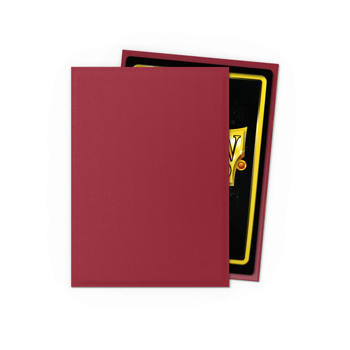 Dragon Shield Non-Glare Matte Blood Red Sleeves (100-Pack) | Gamers Paradise
