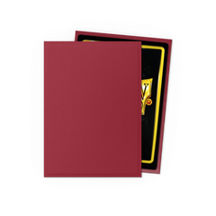 Dragon Shield Non-Glare Matte Blood Red Sleeves (100-Pack) | Gamers Paradise
