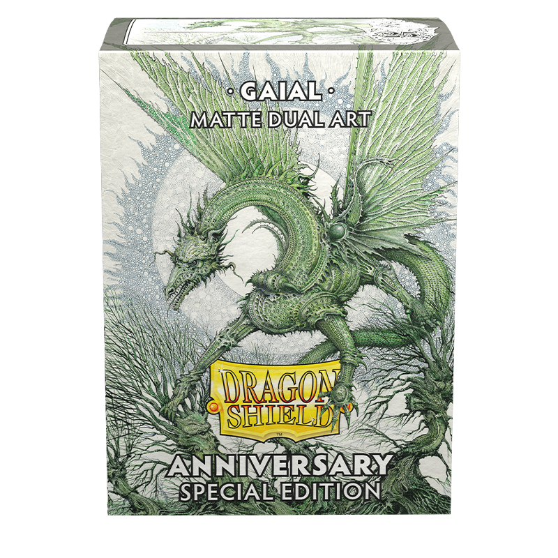 Dragon Shield: Standard 100ct Sleeves - Special Anniversary - Gaial (Dual Matte) | Gamers Paradise