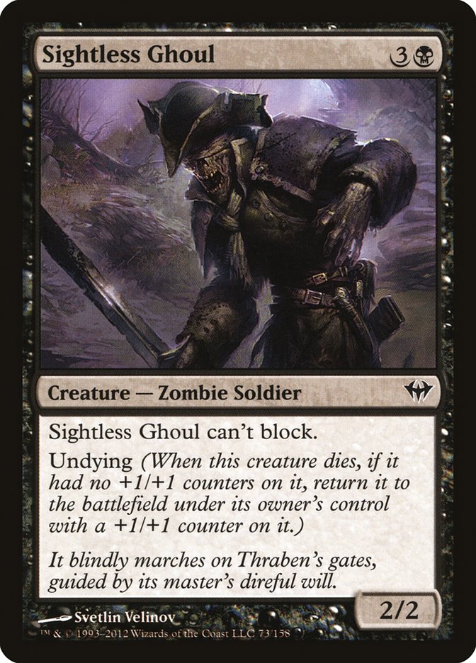 Sightless Ghoul [Dark Ascension] | Gamers Paradise