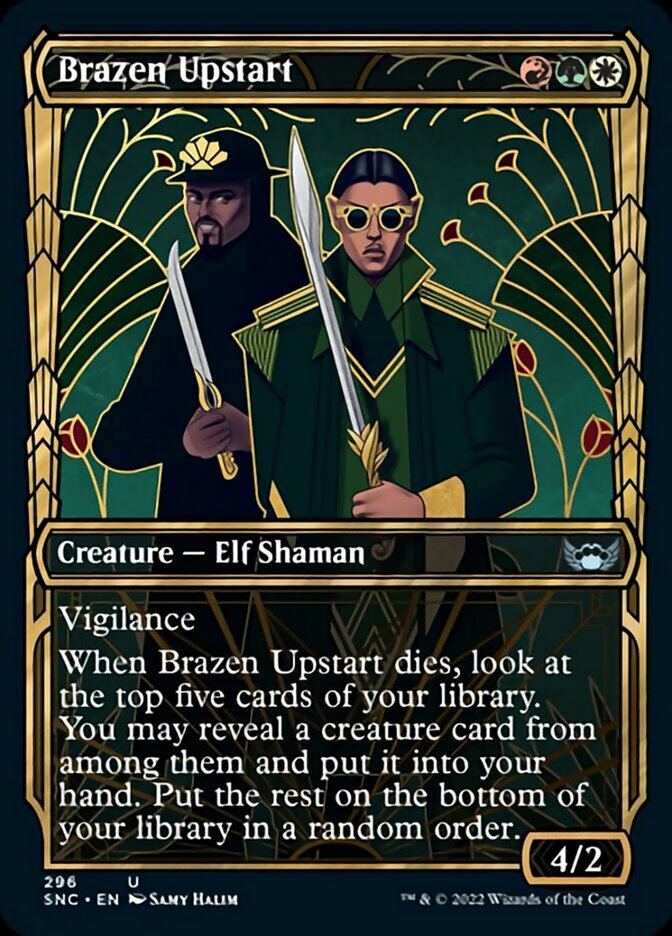Brazen Upstart (Showcase Golden Age) [Streets of New Capenna] | Gamers Paradise
