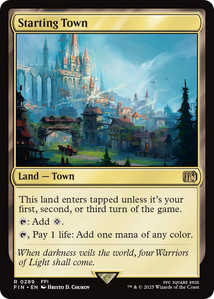 Starting Town [FINAL FANTASY] | Gamers Paradise