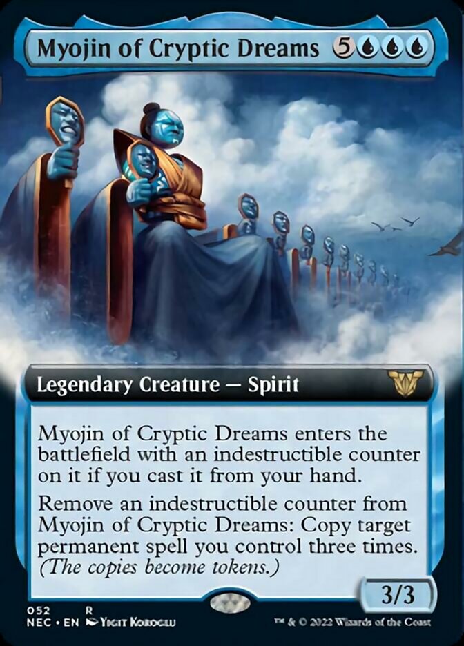 Myojin of Cryptic Dreams (Extended Art) [Kamigawa: Neon Dynasty Commander] | Gamers Paradise