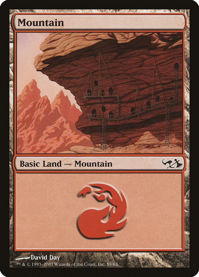 Mountain (59) [Duel Decks: Elves vs. Goblins] | Gamers Paradise