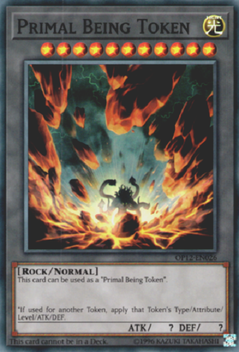 Primal Being Token [OP12-EN026] Super Rare | Gamers Paradise