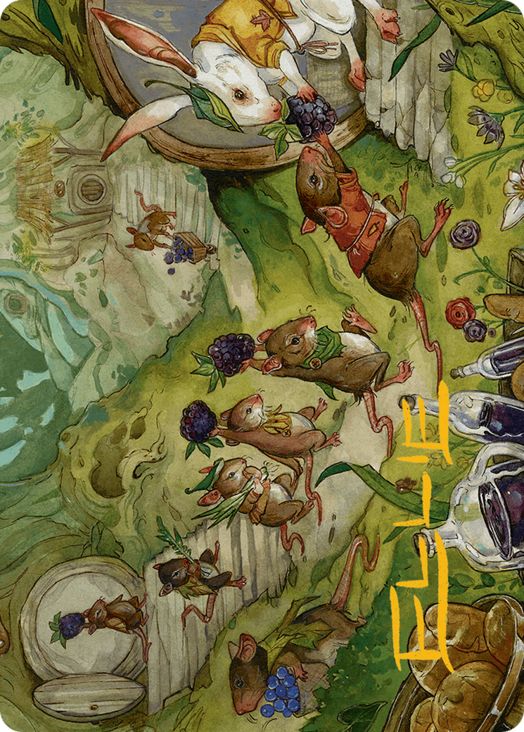 For the Common Good Art Card (43/54) (Gold-Stamped Signature) [Bloomburrow Art Series] | Gamers Paradise