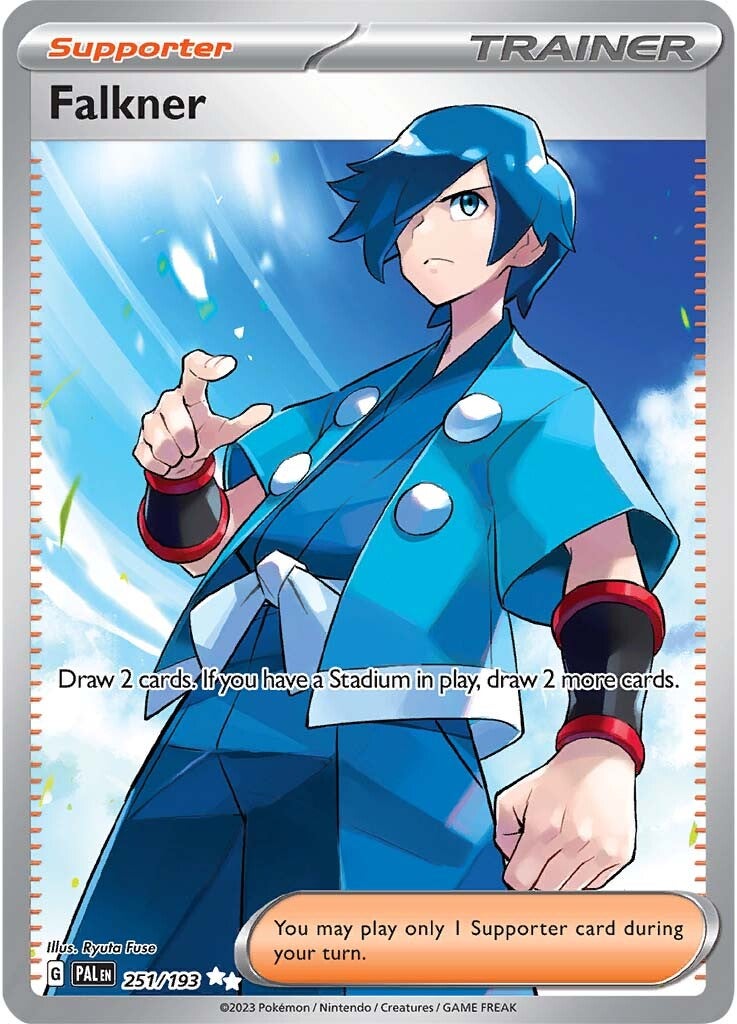 Falkner (251/193) [Scarlet & Violet: Paldea Evolved] | Gamers Paradise