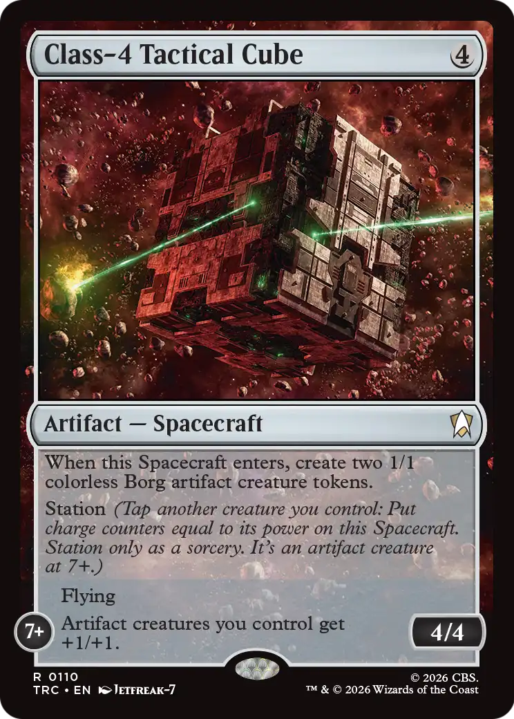 Class-4 Tactical Cube [Star Trek Commander] | Gamers Paradise
