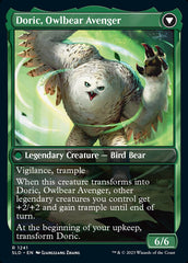 Doric, Nature's Warden // Doric, Owlbear Avenger [Secret Lair Drop Series] | Gamers Paradise