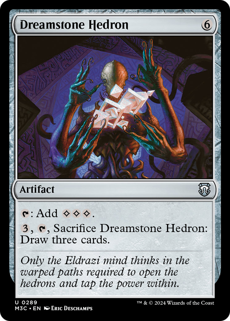 Dreamstone Hedron (Ripple Foil) [Modern Horizons 3 Commander] | Gamers Paradise