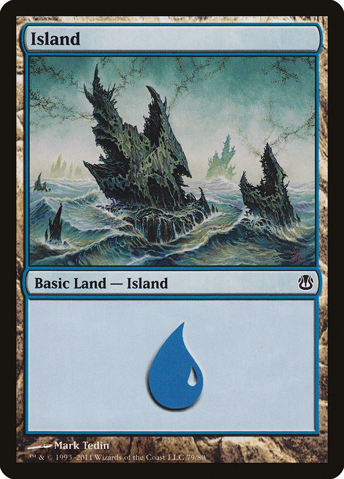 Island (79) [Duel Decks: Ajani vs. Nicol Bolas] | Gamers Paradise