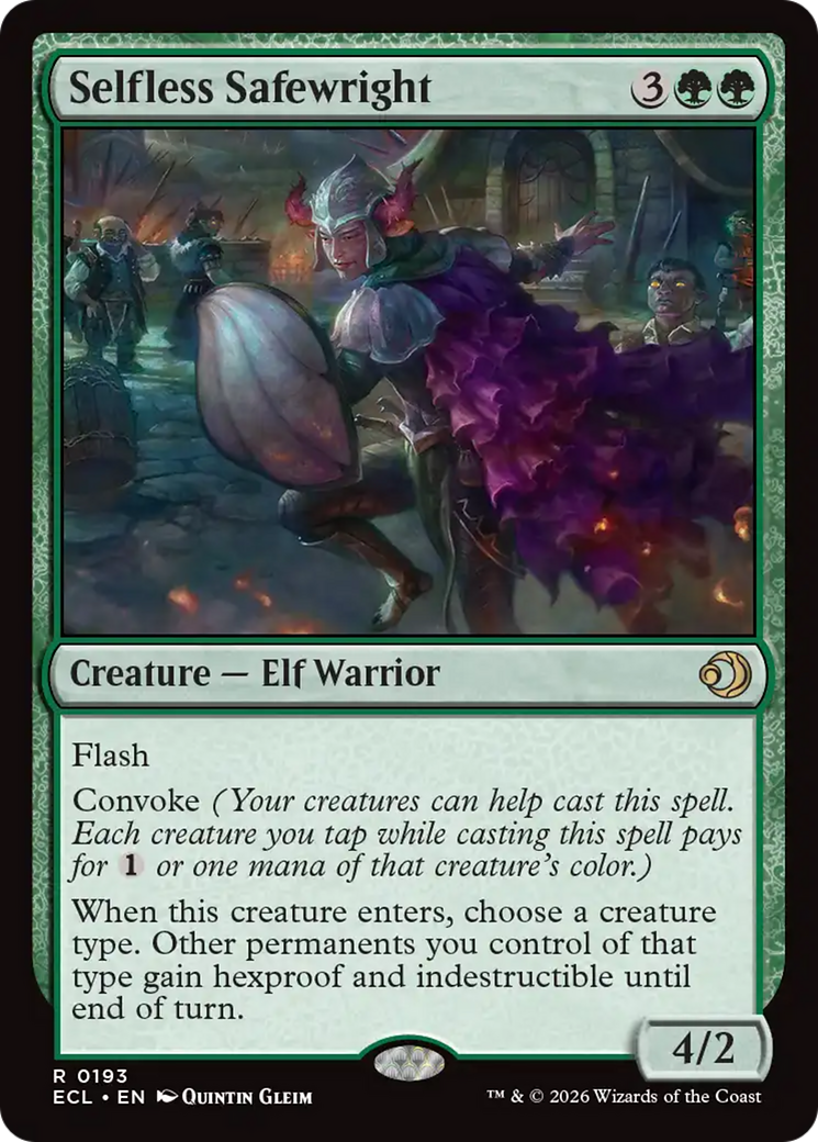Selfless Safewright [Lorwyn Eclipsed] | Gamers Paradise