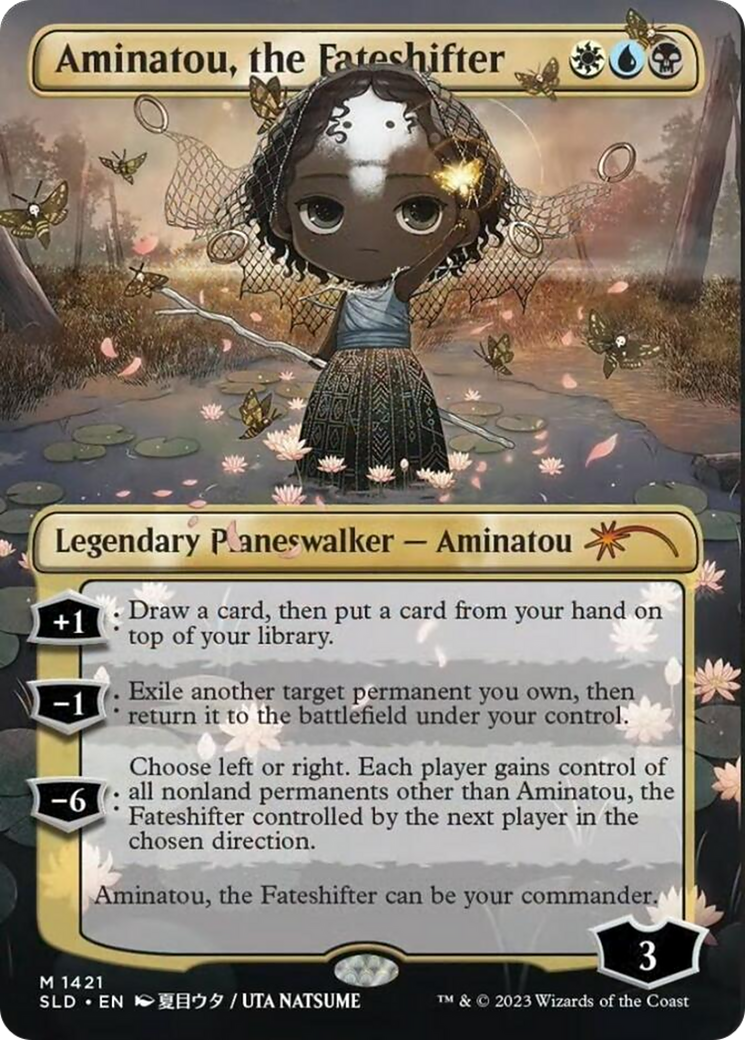 Aminatou, the Fateshifter (Rainbow Foil) [Secret Lair Drop Series] | Gamers Paradise