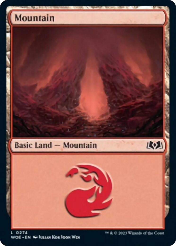 Mountain (0274) [Wilds of Eldraine] | Gamers Paradise