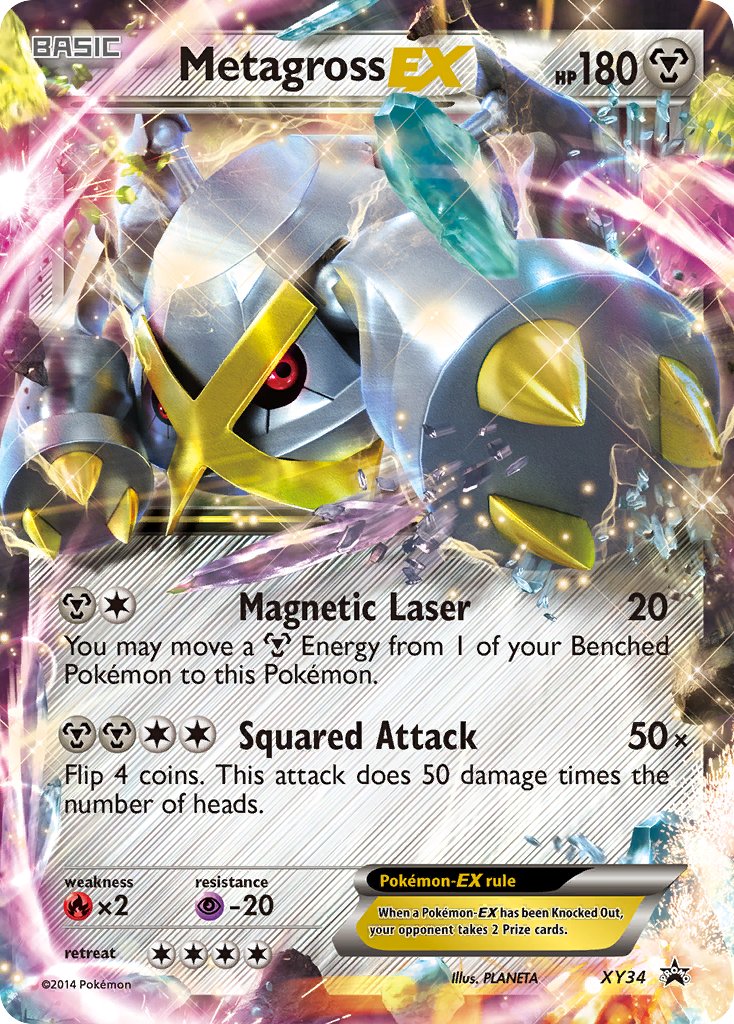 Metagross EX (XY34) [XY: Black Star Promos] | Gamers Paradise