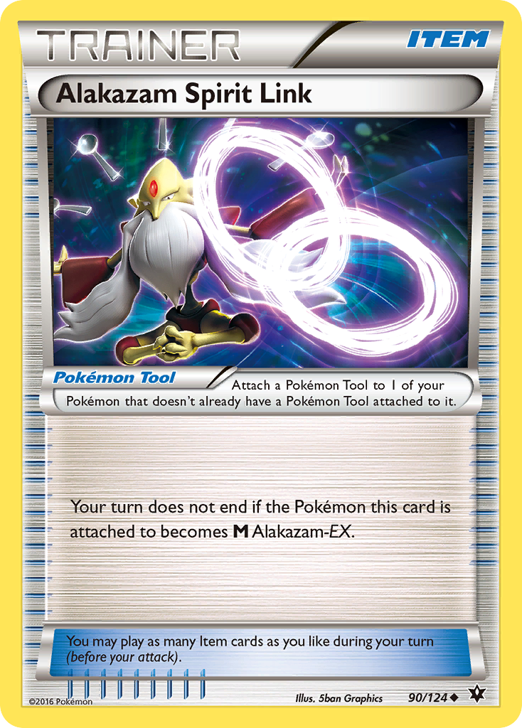 Alakazam Spirit Link (90/124) [XY: Fates Collide] | Gamers Paradise