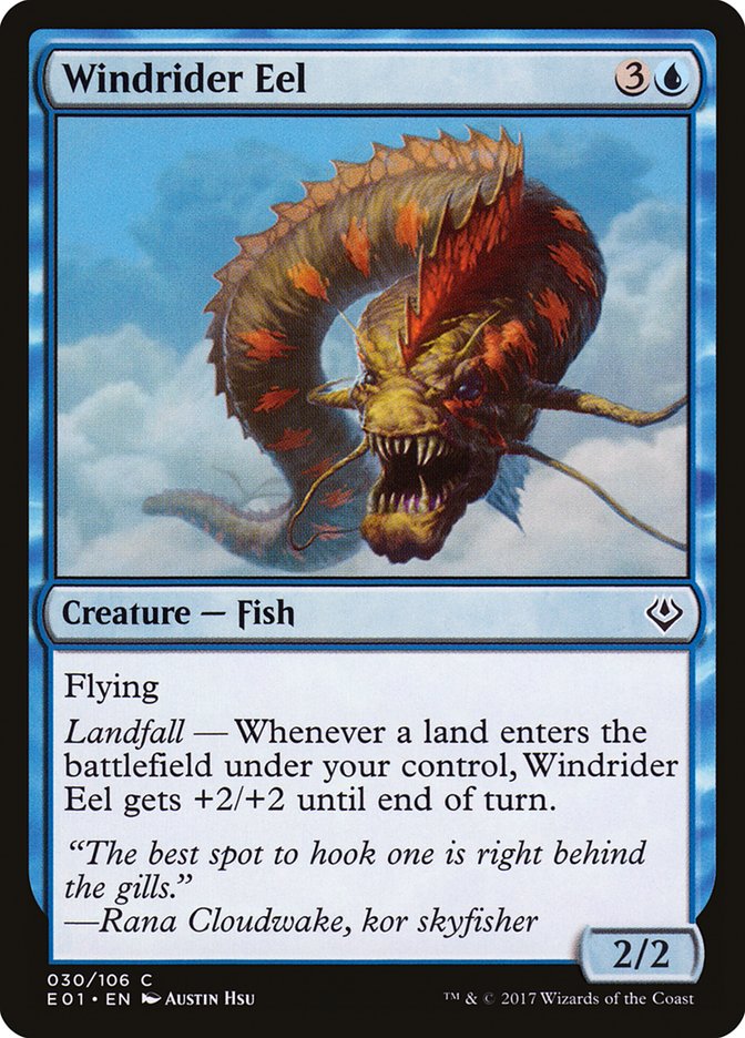Windrider Eel [Archenemy: Nicol Bolas] | Gamers Paradise