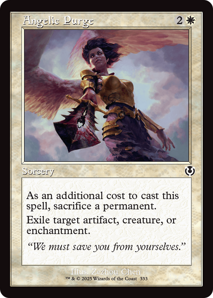 Angelic Purge (Retro Frame) [Innistrad Remastered] | Gamers Paradise