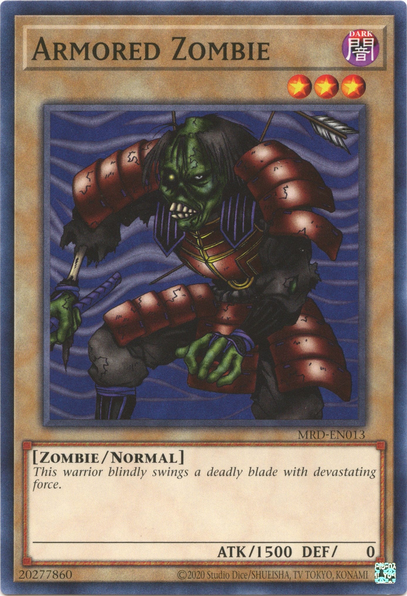 Armored Zombie (25th Anniversary) [MRD-EN013] Common | Gamers Paradise