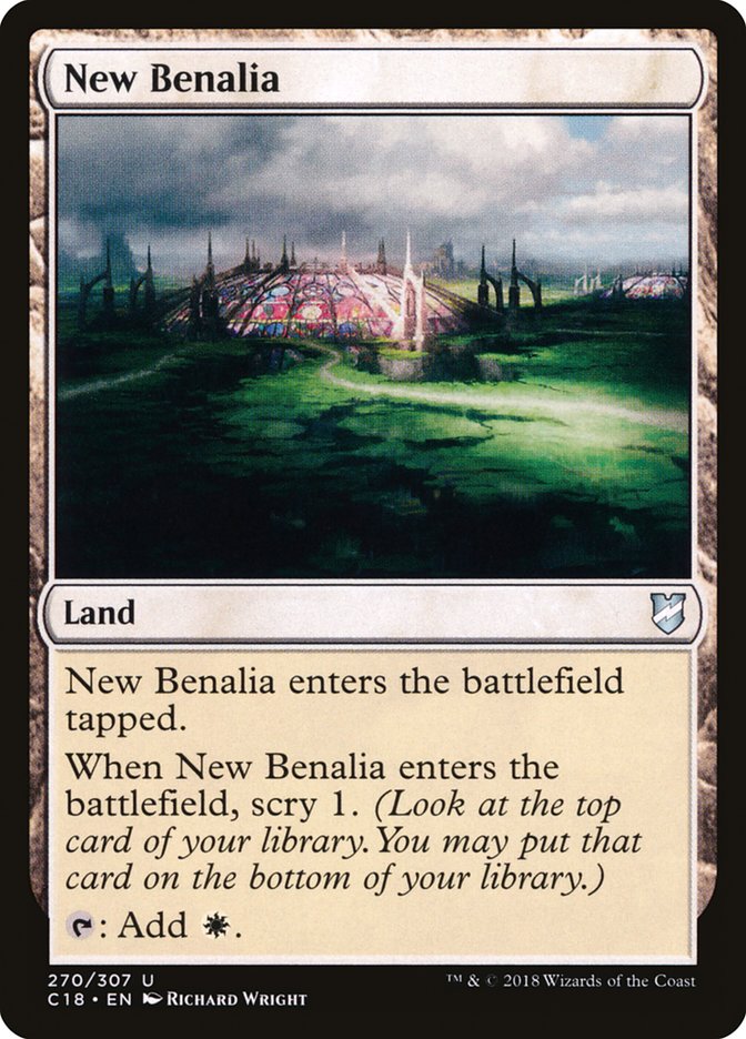 New Benalia [Commander 2018] | Gamers Paradise