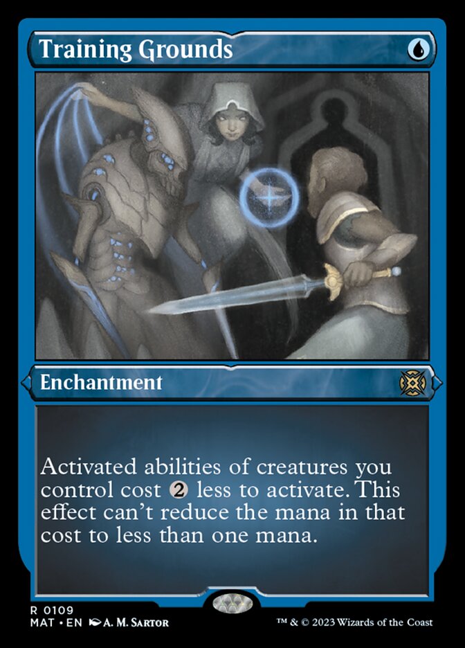 Training Grounds (Foil Etched) [March of the Machine: The Aftermath] | Gamers Paradise